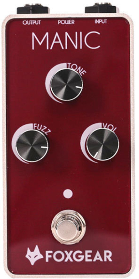 Foxgear Manic Fuzz - PÉdale Overdrive / Distortion / Fuzz - Main picture