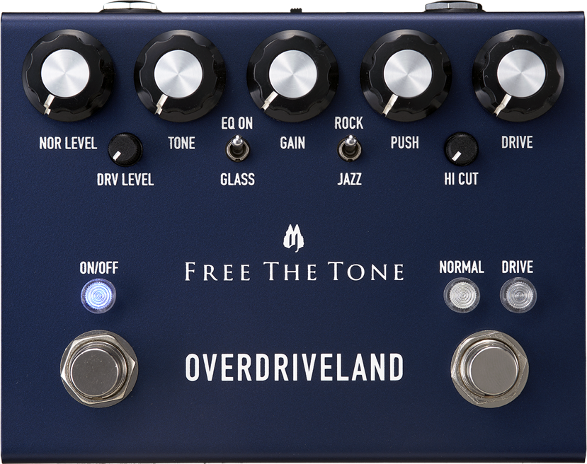 Free The Tone Overdriveland Dual Overdrive - PÉdale Overdrive / Distortion / Fuzz - Main picture