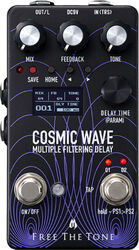 Pédale reverb / delay / echo Free the tone Cosmic Wave CW-1Y Multiple Filtering Delay