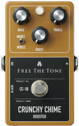 Pédale volume / boost. / expression Free the tone Crunchy Chime CC-1B Booster