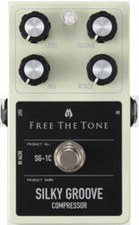 Pédale compression / sustain / noise gate  Free the tone Silky Groove SG-1C Compressor