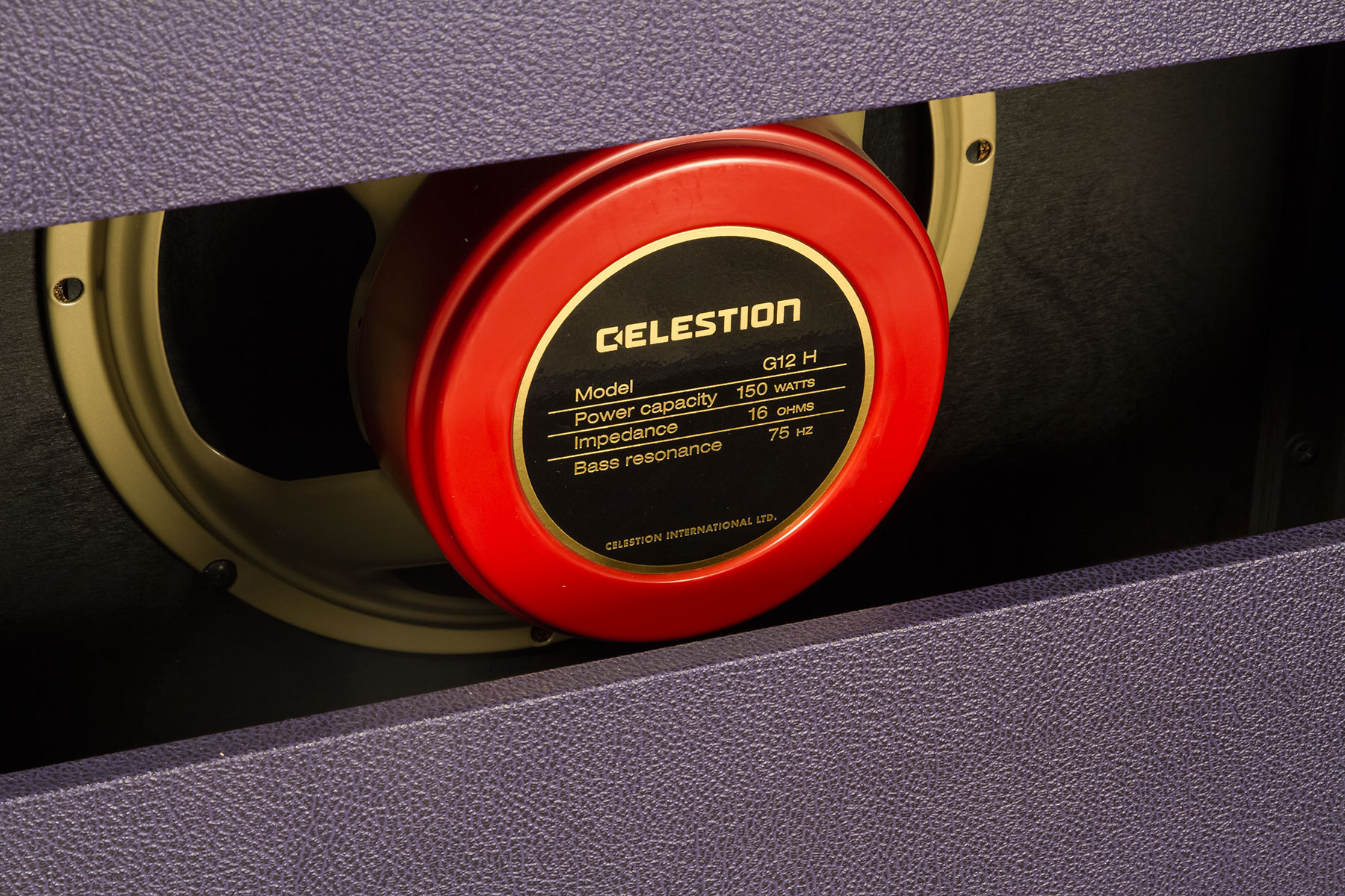Friedman Amplification 112 Large Open-back Guitar Cab. 1x12 65w 16-ohms Purple / Vintage G.cloth - Baffle Ampli Guitare Électrique - Variation 3