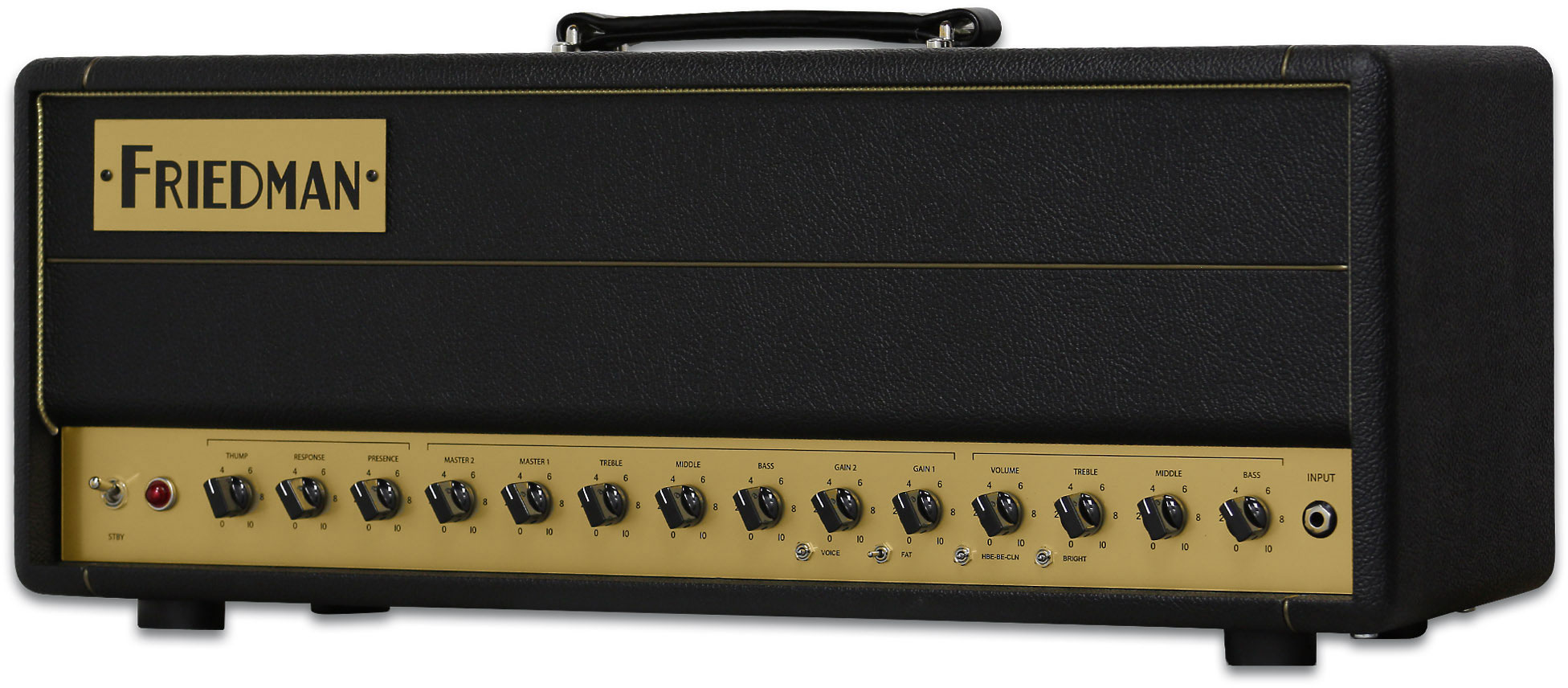 Friedman Amplification Be 50 Deluxe Head 25/50w - Ampli Guitare Électrique TÊte / PÉdale - Variation 1