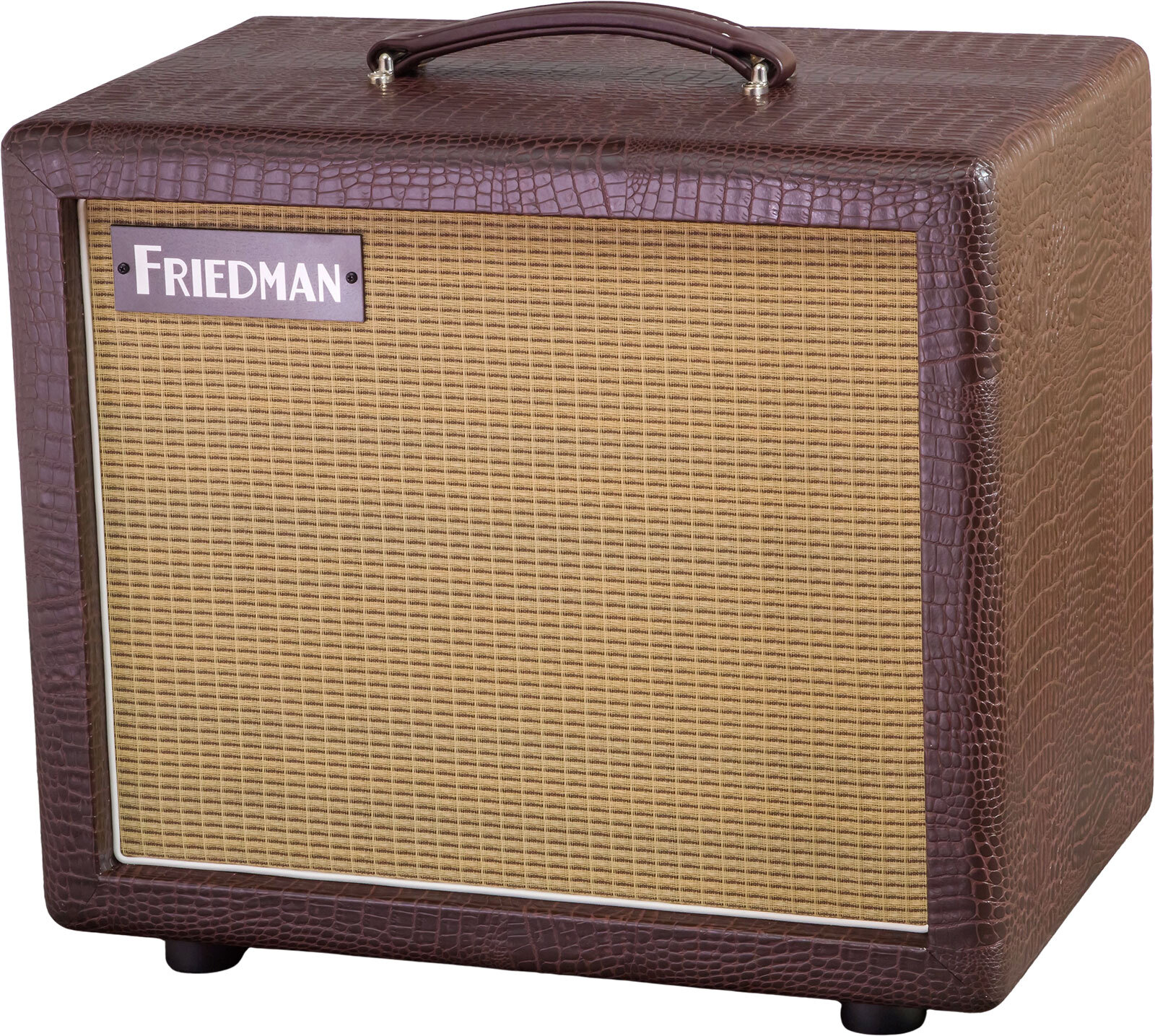 Friedman Amplification Dirty Shirley 112 Close Back Guitar Cab 1x12 Celestion G12m Creamback 65w 16-ohms Brown Gator Tolex - Baffle Ampli Guitare Élec