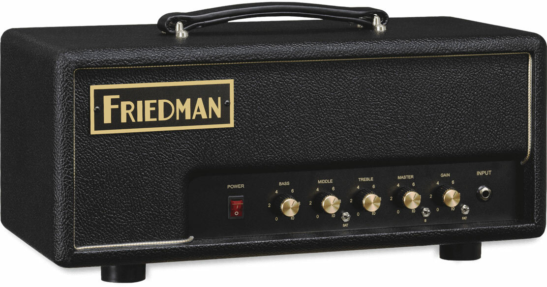 Friedman Amplification Pink Taco V2 Head 20w El84 Black - Ampli Guitare Électrique TÊte / PÉdale - Main picture