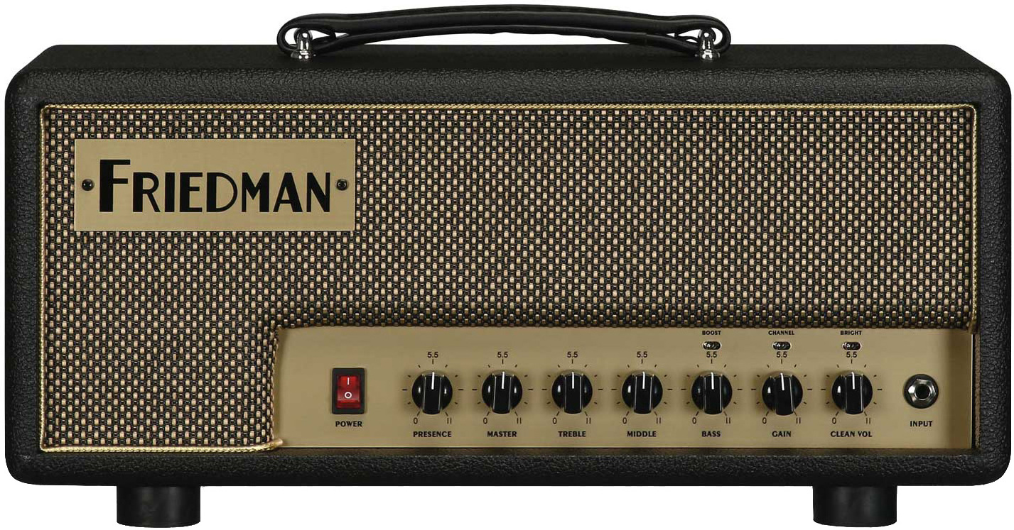 Friedman Amplification Runt 20 Head 20w - Ampli Guitare Électrique TÊte / PÉdale - Main picture