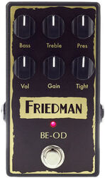 Pédale overdrive / distortion / fuzz Friedman amplification BE-OD Overdrive