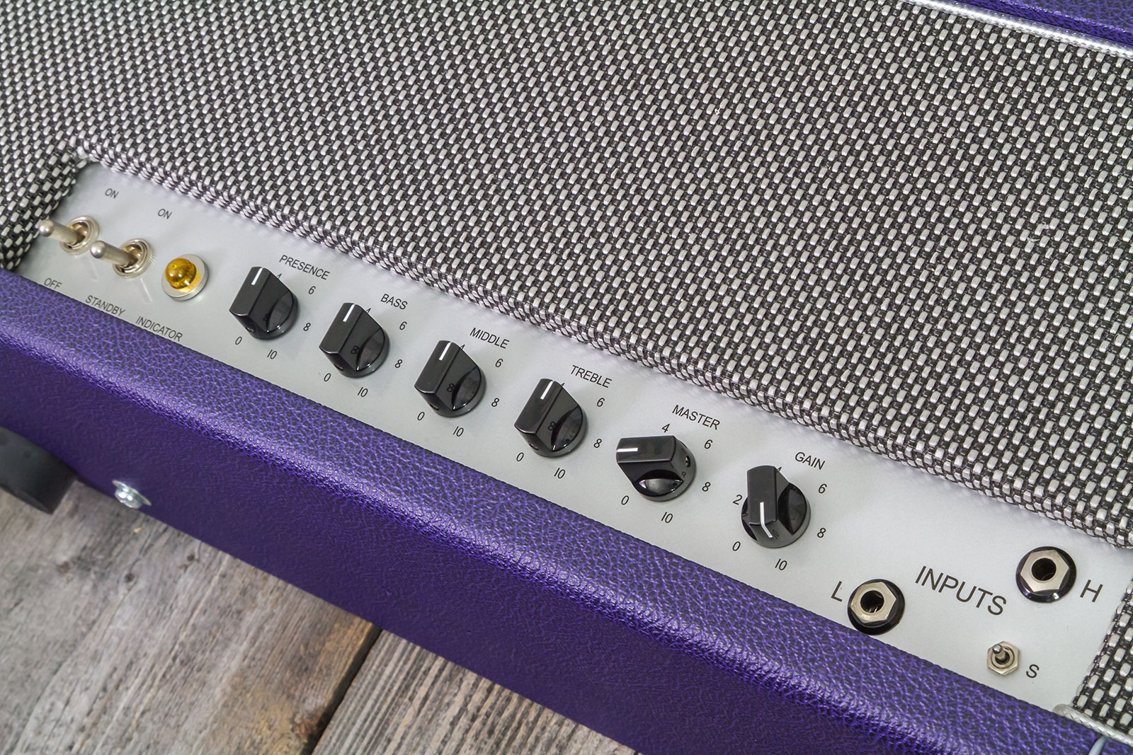 Friedman Amplification Dirty Shirley Head 40w 5881 Purple - Ampli Guitare Électrique TÊte / PÉdale - Variation 2