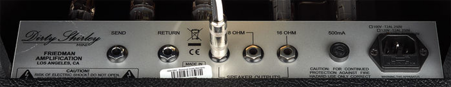 Friedman Amplification Dirty Shirley Mini Combo 20w 1x10 - Ampli Guitare Électrique Combo - Variation 3