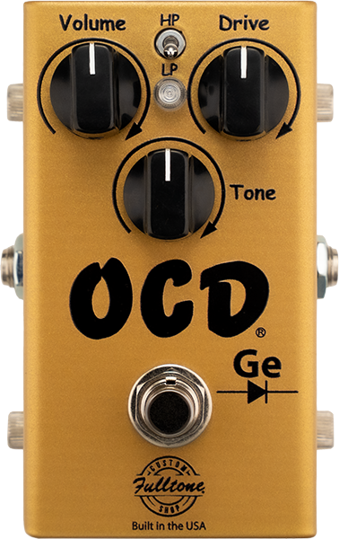 Fulltone Ocd Ge Gold Ltd Overdrive Standard - PÉdale Overdrive / Distortion / Fuzz - Main picture