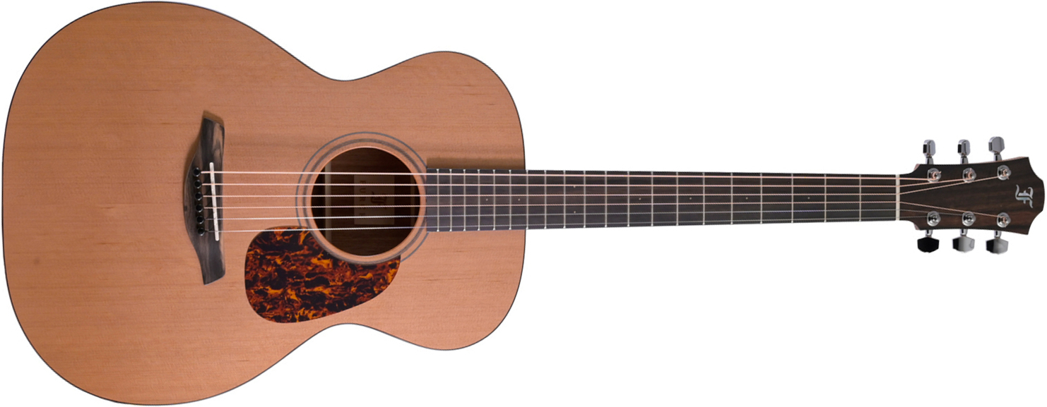Furch Blue Cm A  Om Orchestra Cedre Acajou - Natural Open-pore - Guitare Folk - Main picture