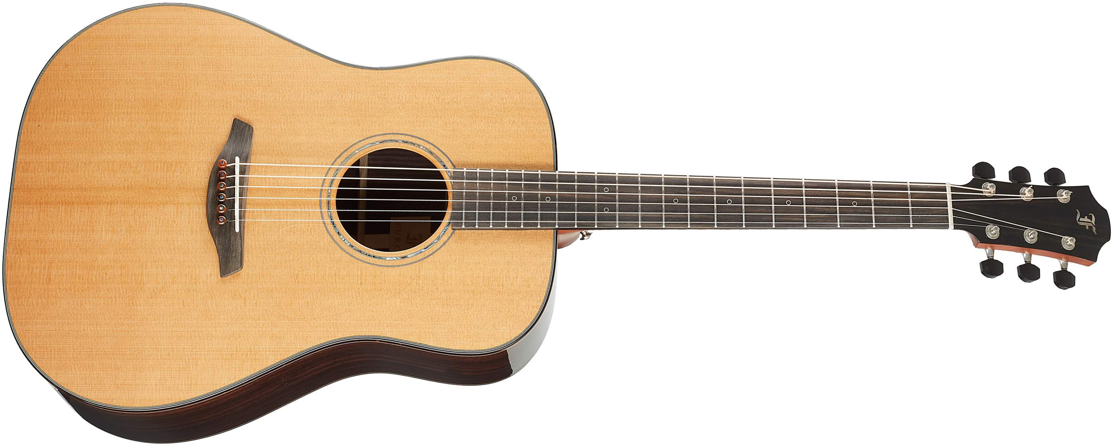 Furch D-cr Yellow Dreadnought Cedre Palissandre Eb - Natural Full-pore - Guitare Acoustique - Main picture