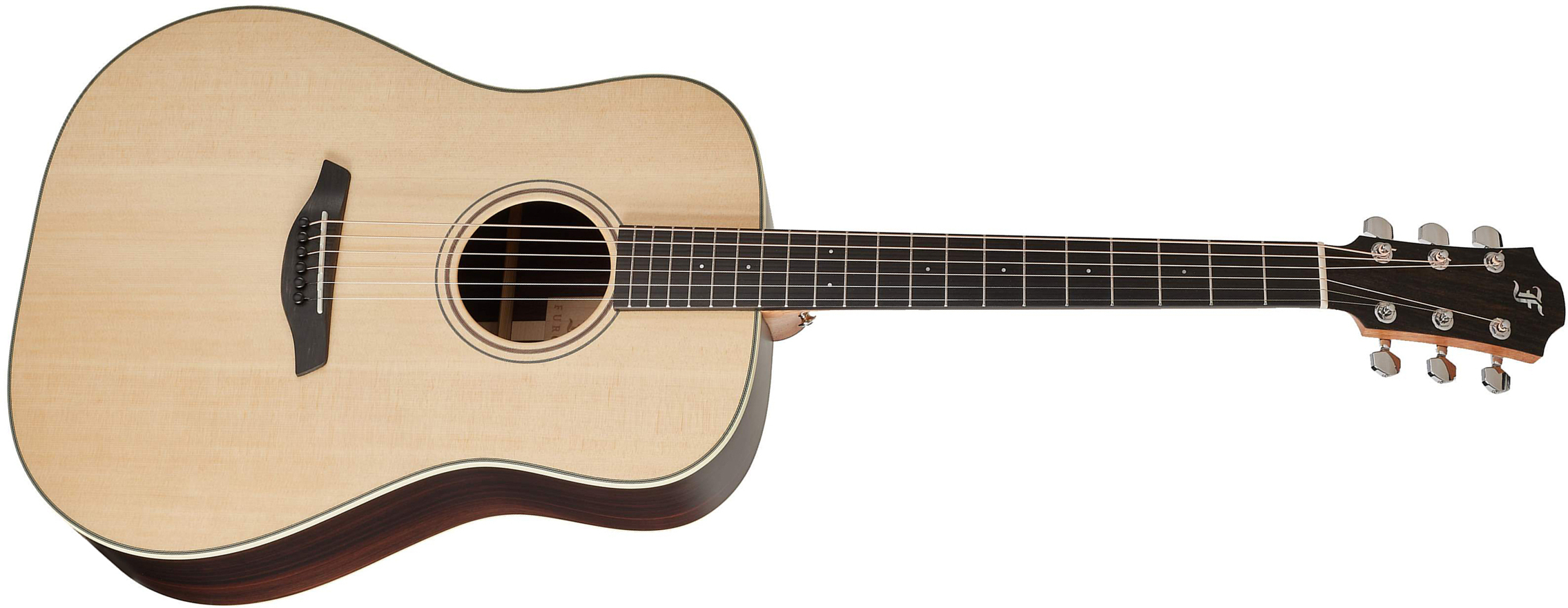 Furch Green D-sr Dreadnought Epicea Palissandre Eb - Natural Full-pore Satin - Guitare Acoustique - Main picture