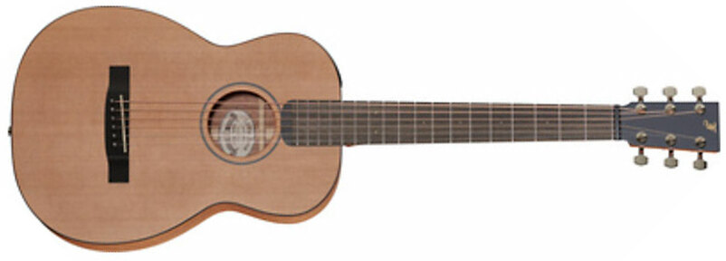 Furch Little Jane Lj-10-cm Travel Voyage Cedre Acajou Eb - Naturel - Guitare Acoustique Voyage - Main picture