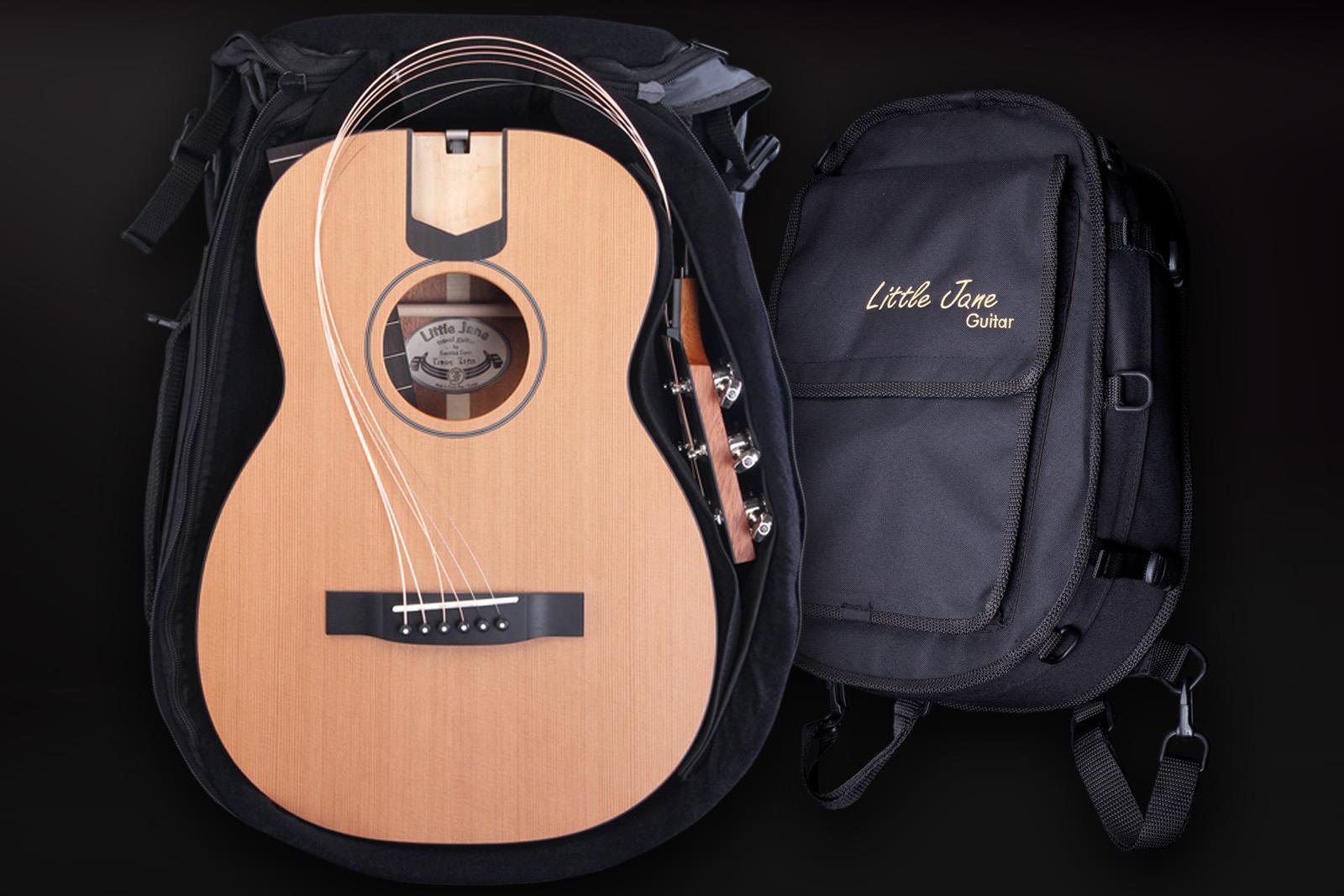 Furch Little Jane Lj 10-cm Lrb1 Travel Shsc Cedre Acajou Eb - Natural Open-pore - Guitare Folk - Variation 6