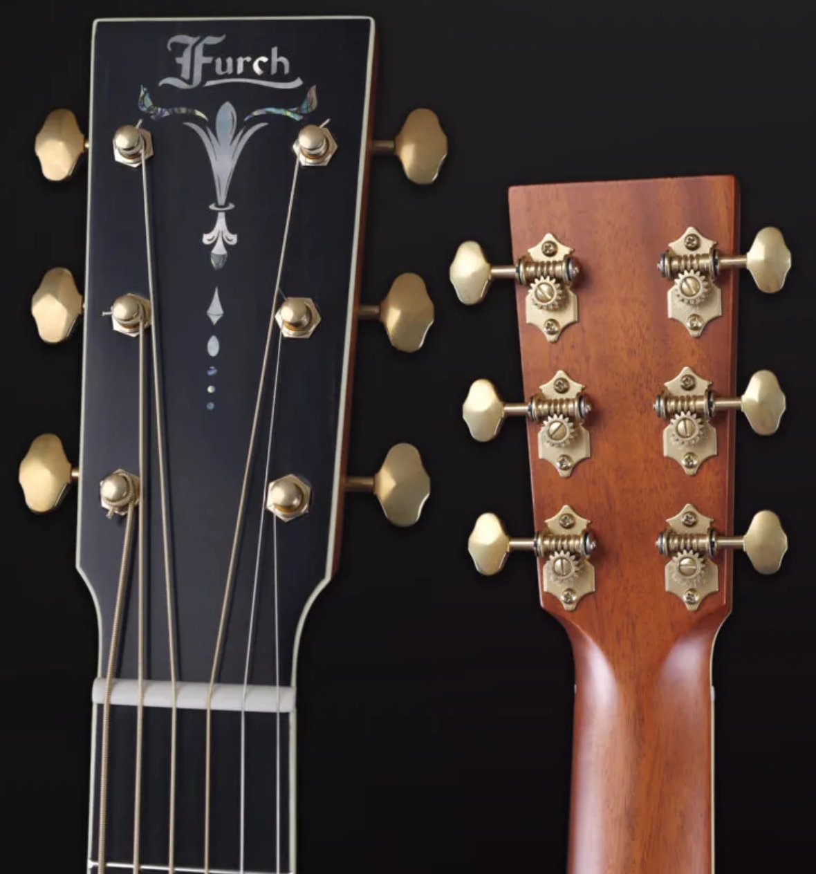 Furch Vintage 2 Sr A D 43mm Dreadnought Epicea Palissandre Eb - Full-pore Vintage Natural - Guitare Folk - Variation 4