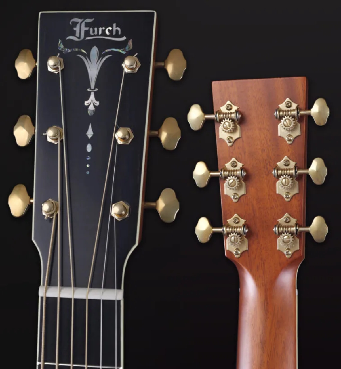 Furch Vintage 2 Sr A Om Orchestra Epicea Palissandre Eb - Full-pore Vintage Natural - Guitare Folk - Variation 5