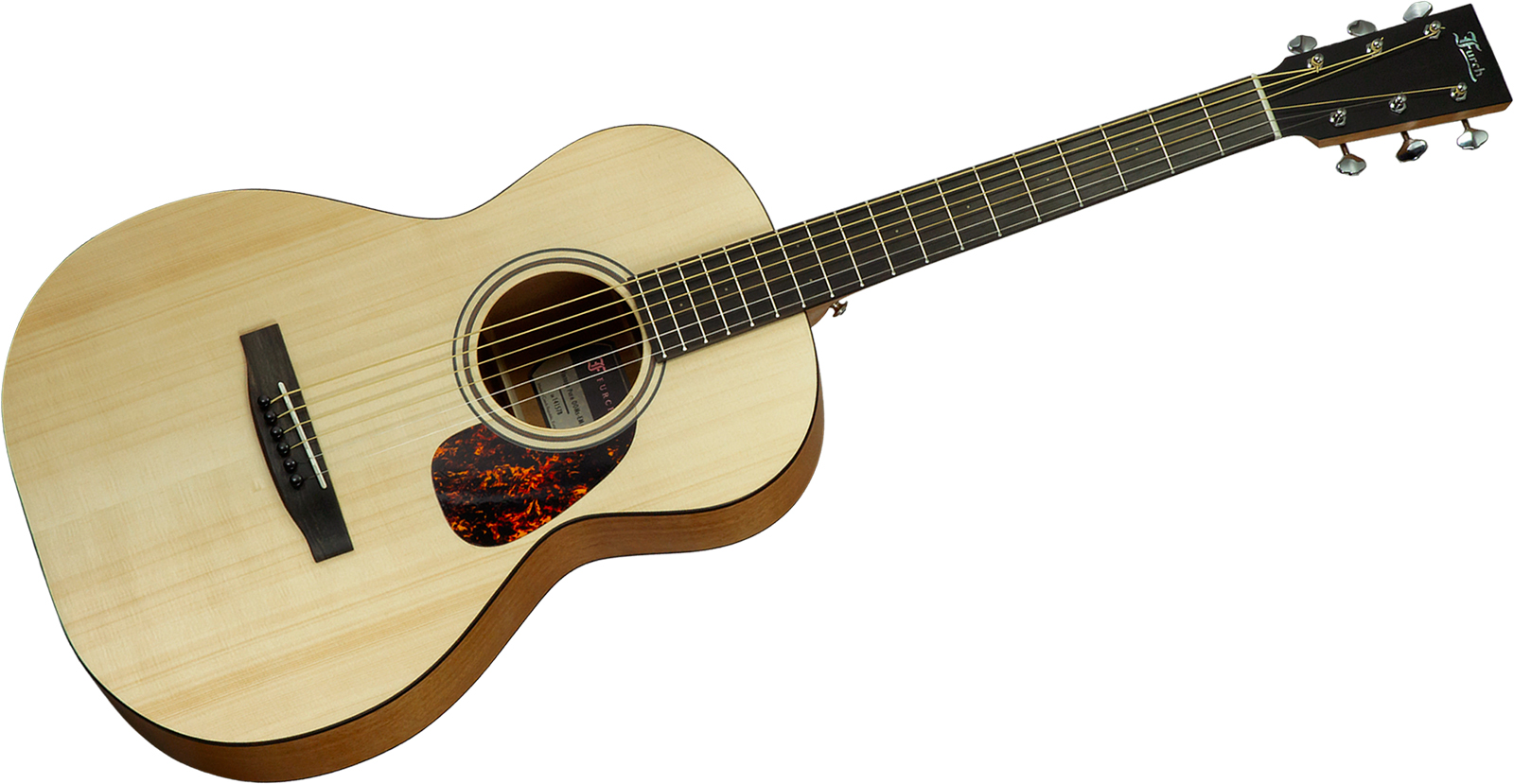 Furch Vintage Pure Em A Ooms Grand Concert Shsc Epicea Acajou Eb - Natural Open-pore - Guitare Folk - Variation 1