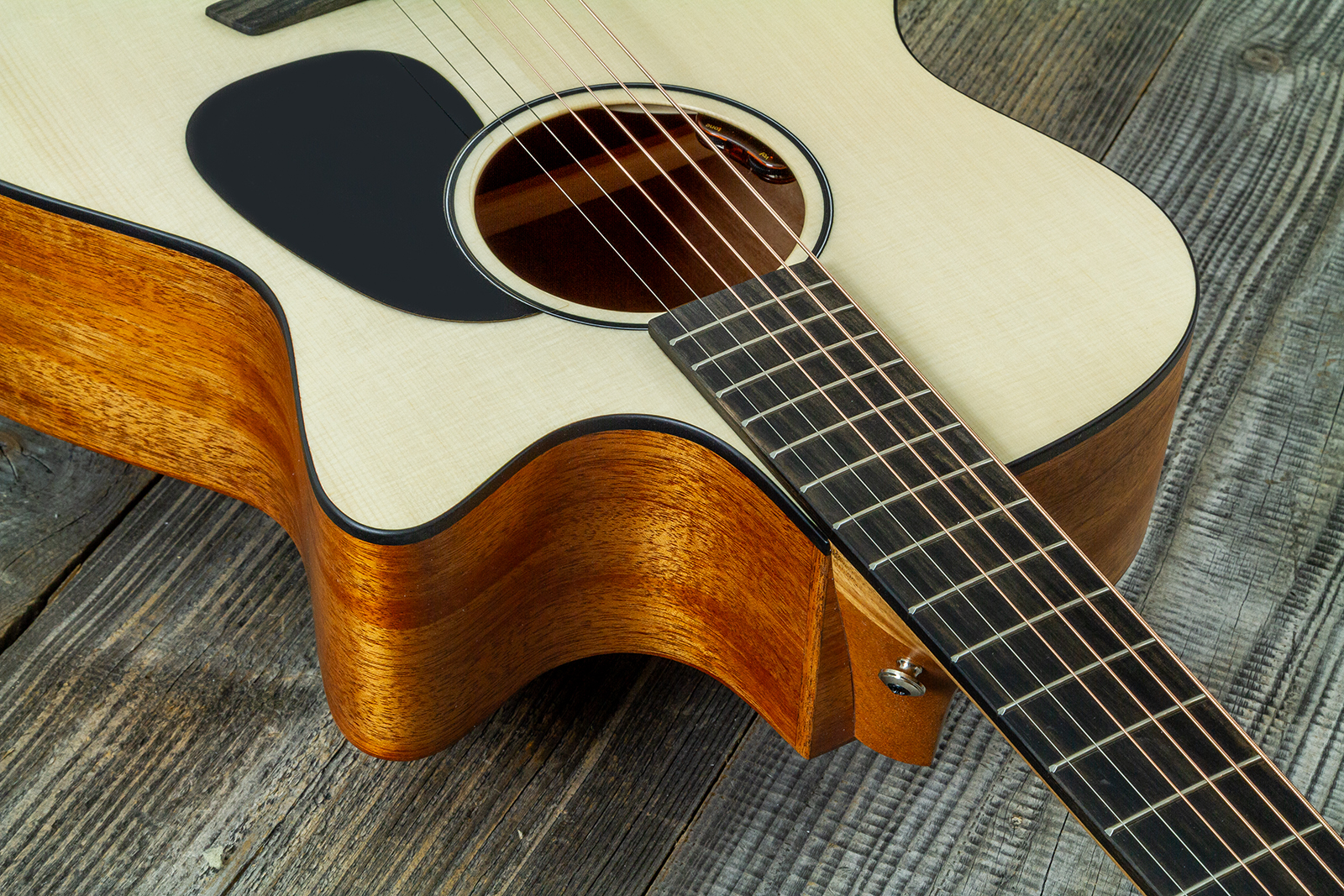 Furch Violet Gc-em Lrb1 Grand Auditorium Cw Cedre Noyer Eb - Natural Open-pore - Guitare Folk - Variation 4