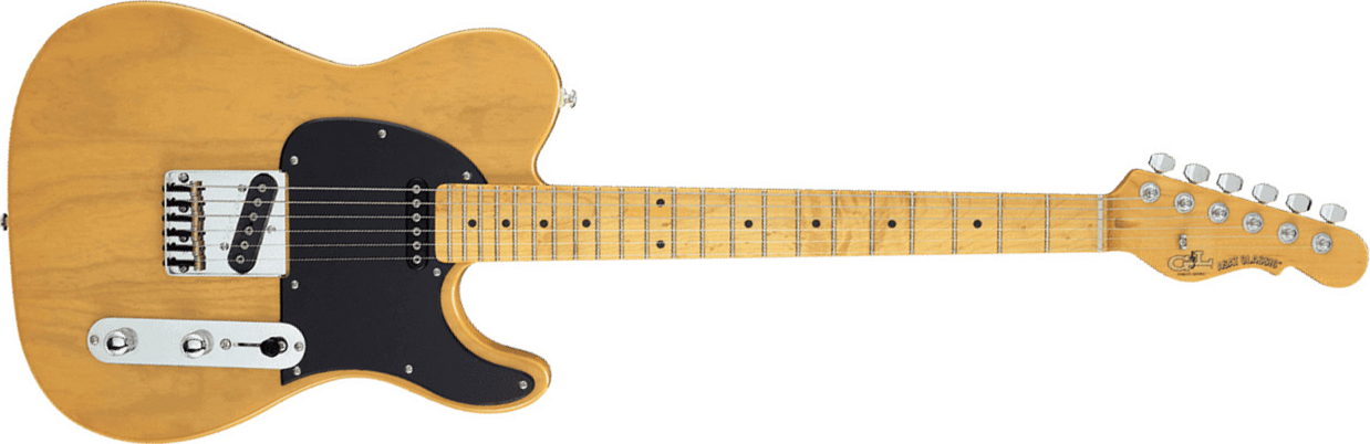 G&l Asat Classic Tribute Mn - Butterscotch Blonde - Guitare Électrique Forme Tel - Main picture