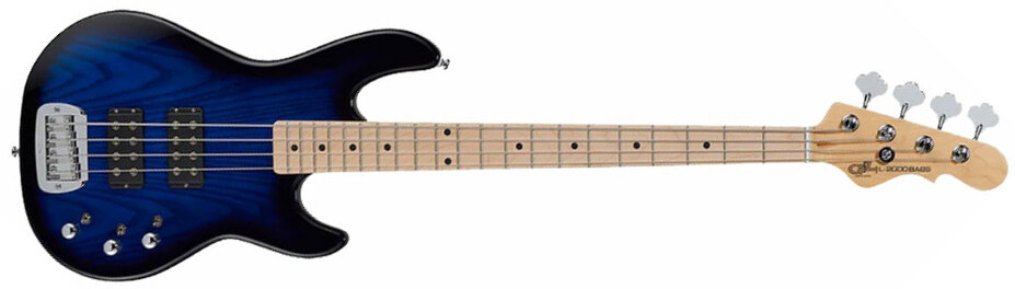 G&l L2000 Tribute Mn - Blueburst - Basse Électrique Solid Body - Main picture