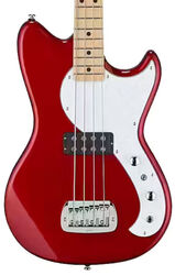 Tribute Fallout Shortscale Bass (RW) - candy apple red
