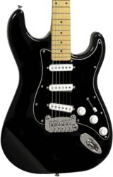 Guitare électrique forme str G&l Tribute Legacy - Black