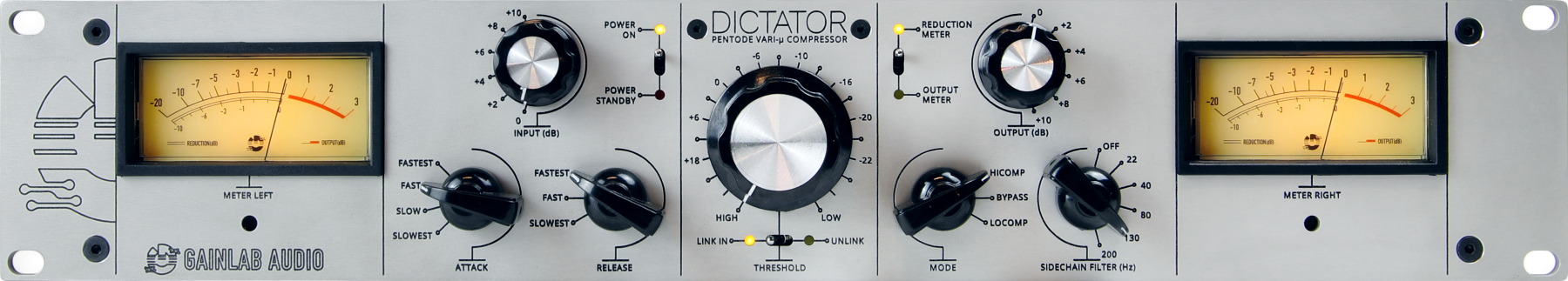 Gainlab Audio Dictator - Compresseur Limiteur Gate - Main picture