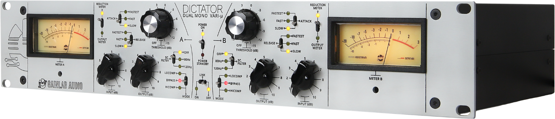 Gainlab Audio Dictator Dm - Compresseur Limiteur Gate - Variation 3
