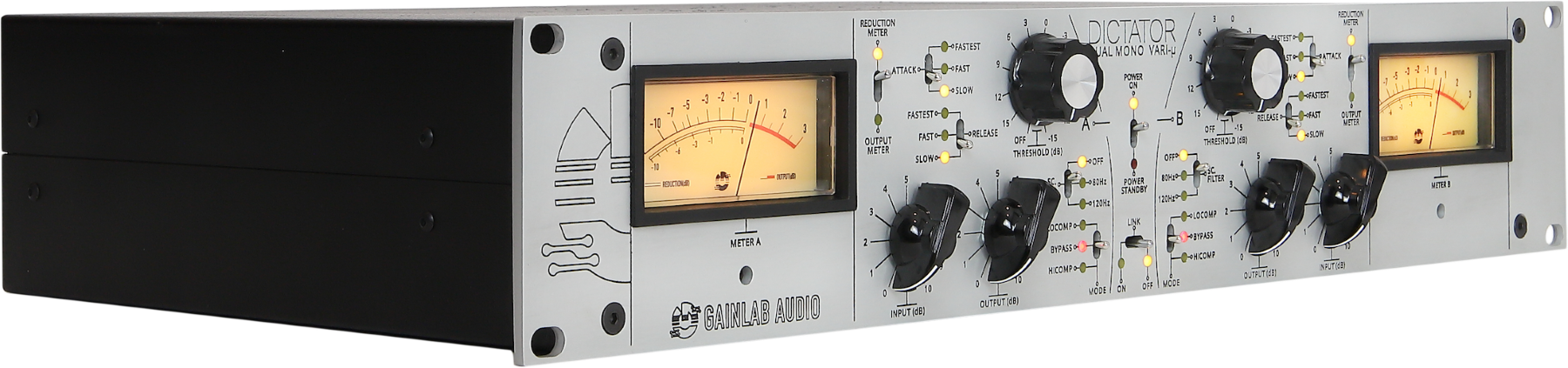 Gainlab Audio Dictator Dm - Compresseur Limiteur Gate - Variation 6