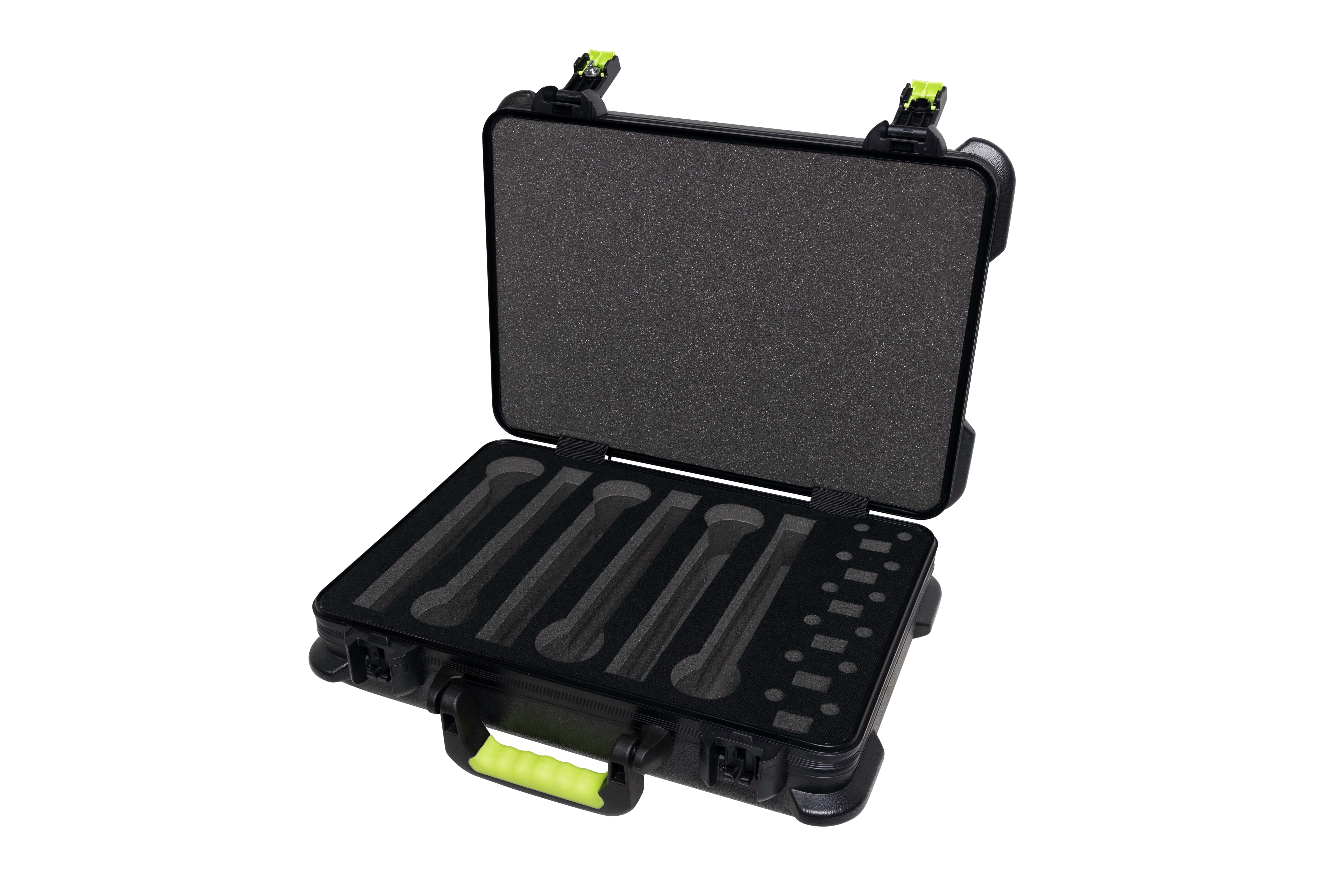 Gator Frameworks Mic Case W06 - Valise Pour 6 Micros Sans-fils - Valise Transport Micro - Variation 9