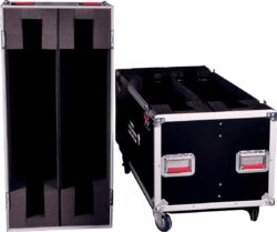 Flight case rangement Gator G-TOURLCD5055X2