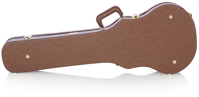 Gator Gw-lp-brown Les Paul Deluxe Wood Case - Etui Guitare Électrique - Variation 2