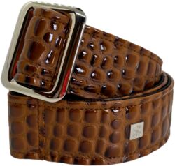 Sangle courroie Get m get m                    Aussie Gator Mocha Brown