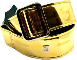 Sangle courroie Get m get m                    Mirror Reflective Gold