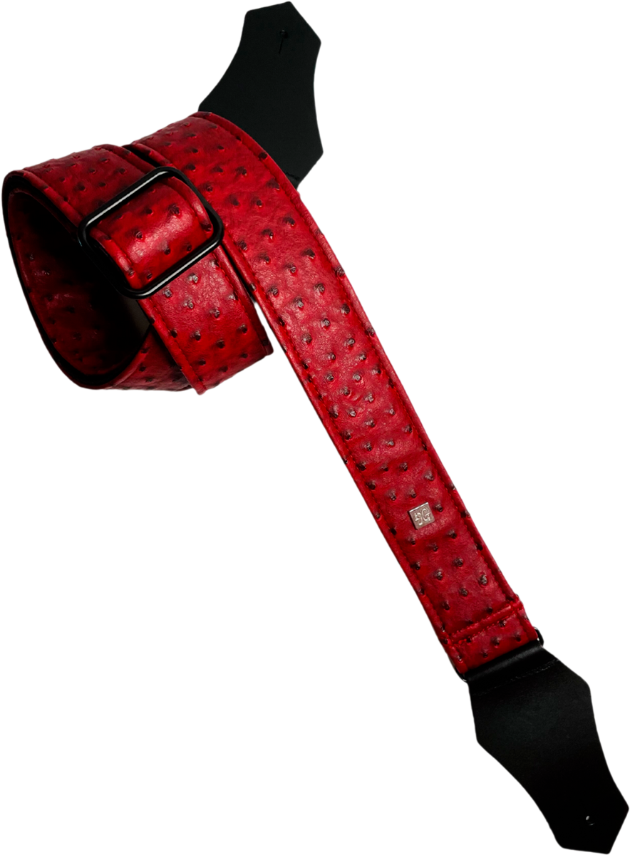 Get M Get M Ostrich Burgundy - Sangle Courroie - Variation 1