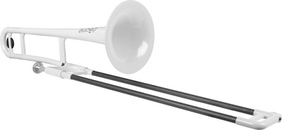 Gewa Jiggs P-bone Trombone Plastique White - Trombone Étude - Main picture