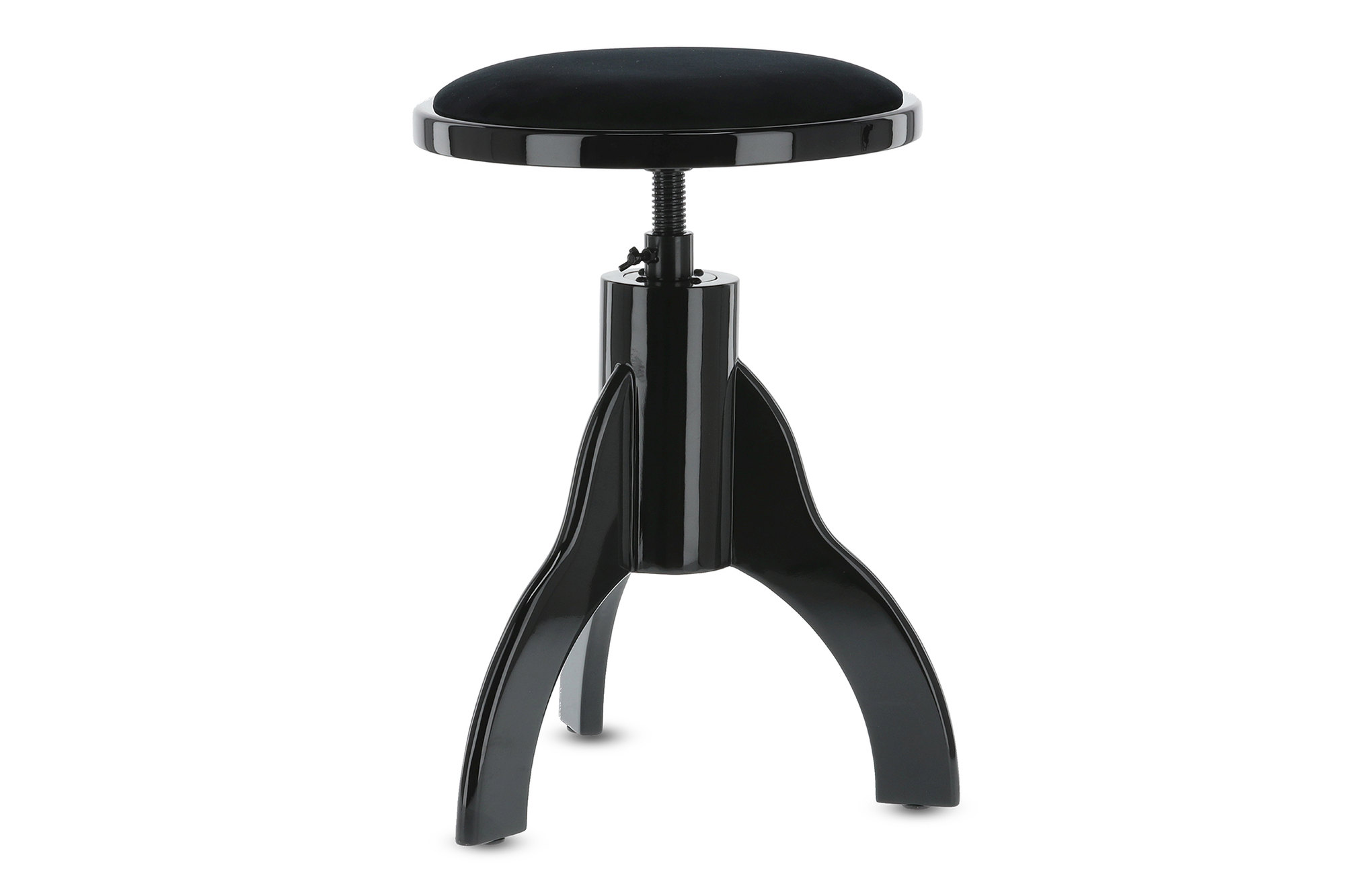 Gewa Tabouret De Piano Deluxe Noir Brillant - Banquette Clavier - Variation 3