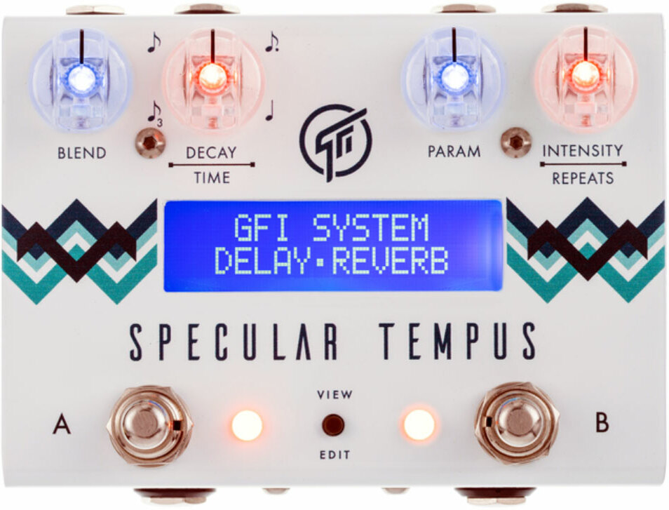 Gfi System Specular Tempus Reverb Delay - PÉdale Reverb / Delay / Echo - Main picture