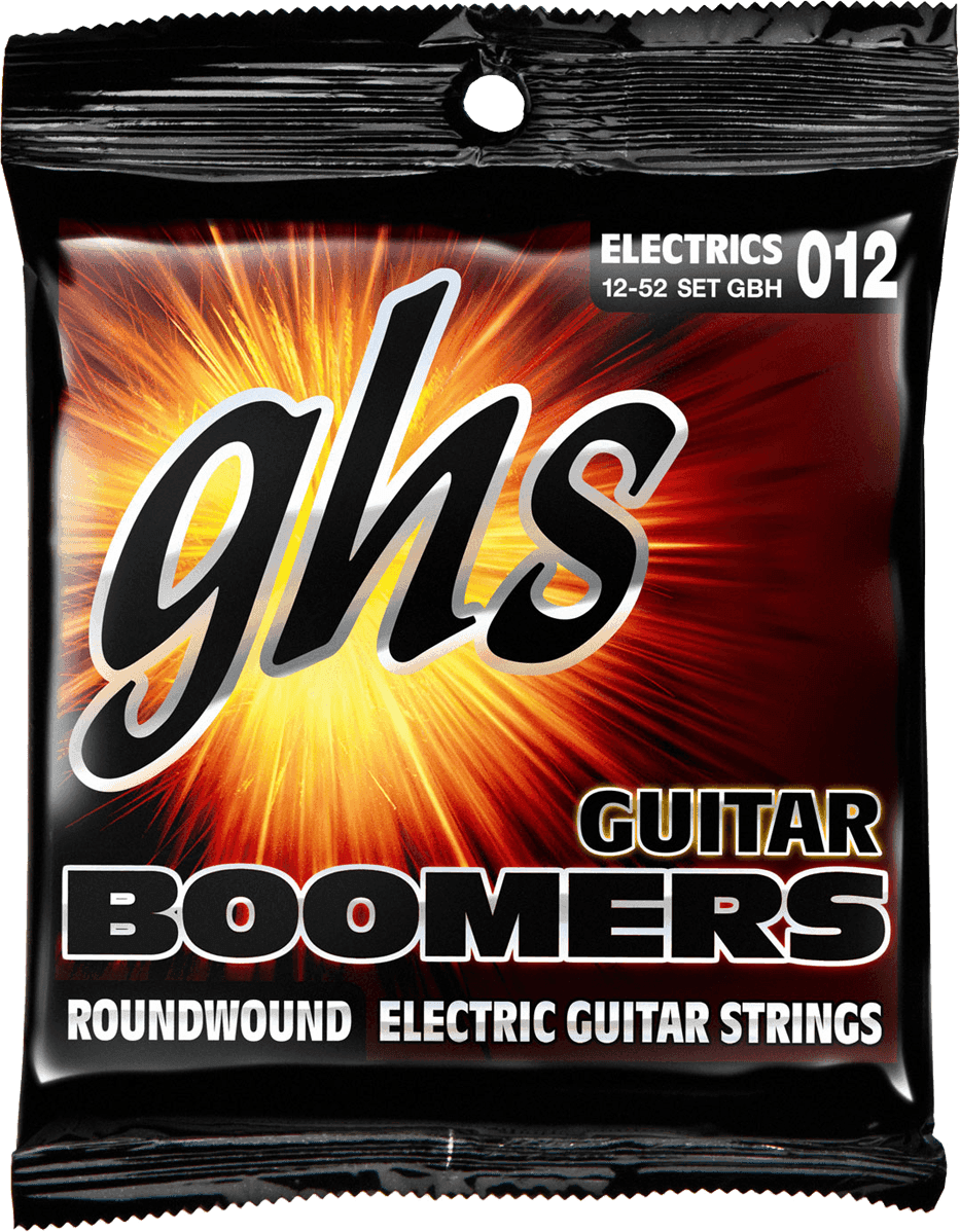Ghs Jeu De 6 Cordes Electric (6) Gbtnt Boomers Thin-thick 10-52 - Cordes Guitare Électrique - Main picture