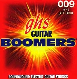 Ghs Jeu De 6 Cordes Guit. Elec. 6c Boomers Roundwound 009.042 - Cordes Guitare Électrique - Main picture