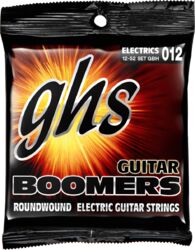 Cordes guitare électrique Ghs Electric (6) GBTNT Boomers Thin-Thick 10-52 - Jeu de 6 cordes