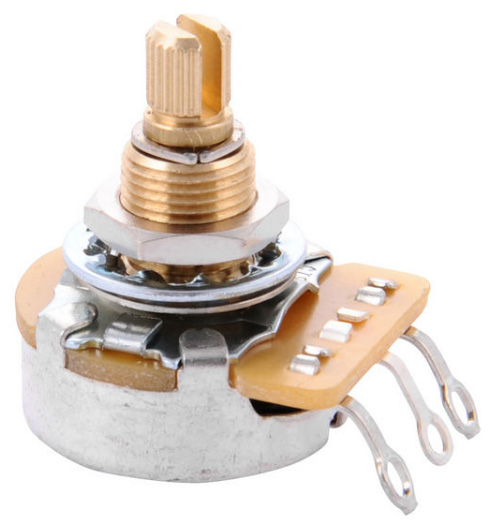 Gibson 500k Ohm Audio Taper Potentiometer Short Shaft - - PotentiomÈtre - Variation 1