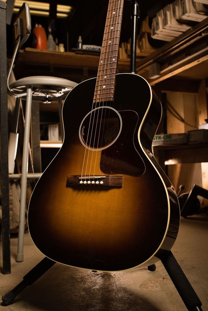 Gibson 50s Lg-2 2020 Auditorium Epicea Acajou Rw - Vintage Sunburst - Guitare Electro Acoustique - Variation 3