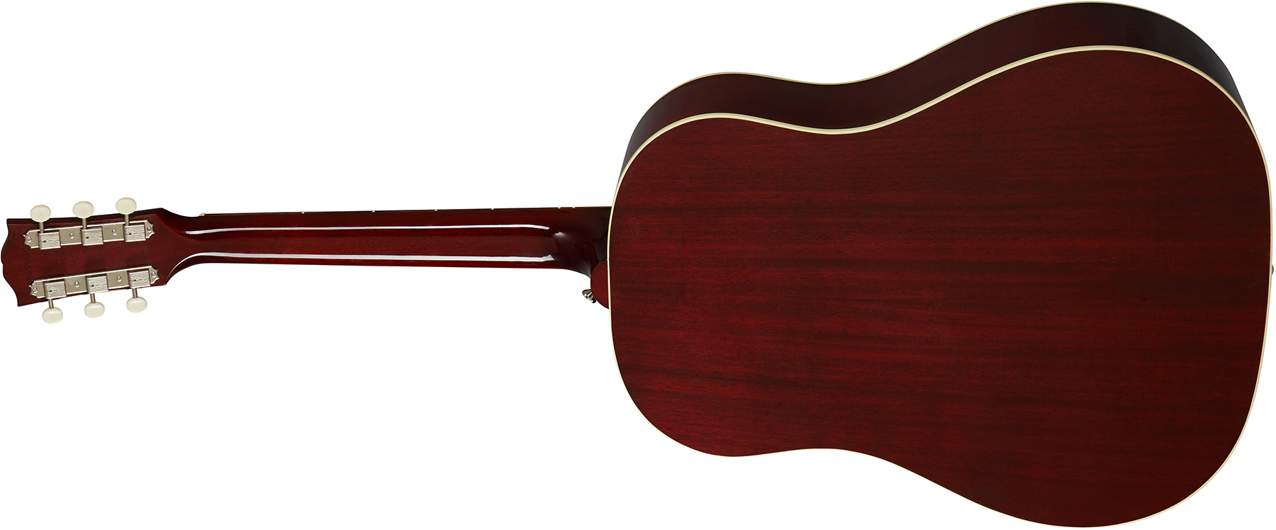 Gibson 60s J-45 Original 2020 Dreanought Epicea Acajou Rw - Wine Red - Guitare Acoustique - Variation 1