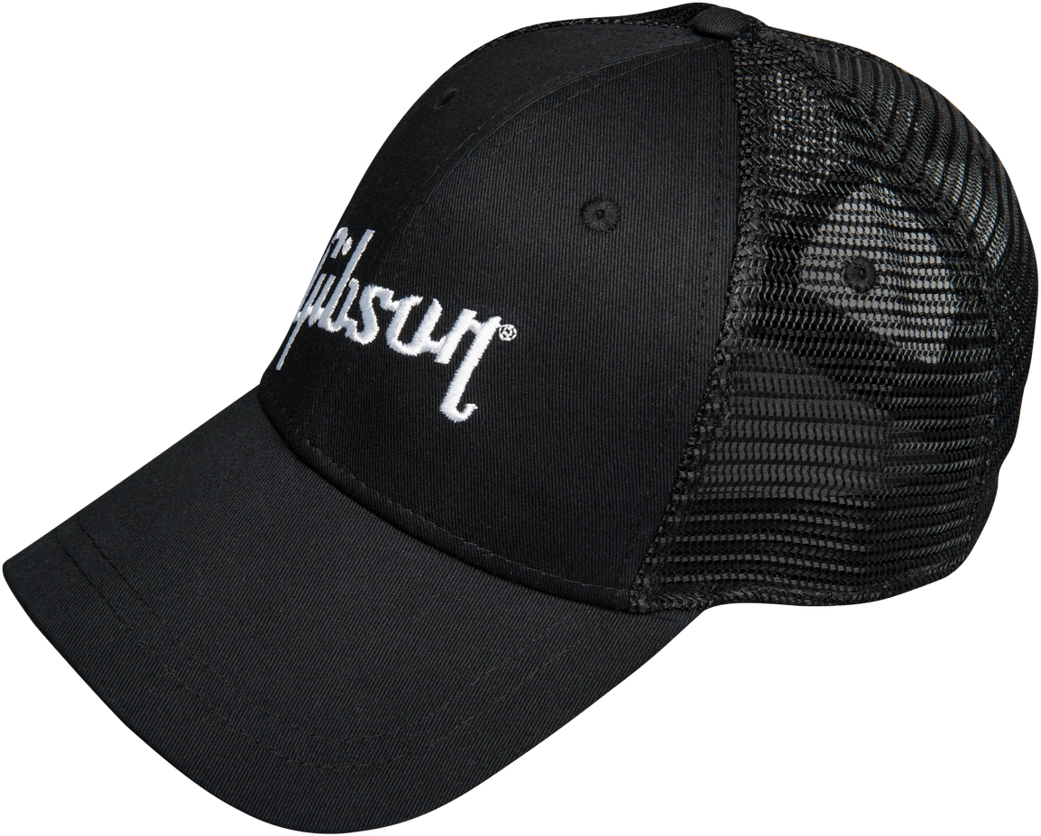 Gibson Black Trucker Snapback - Taille Unique - Casquette - Variation 1