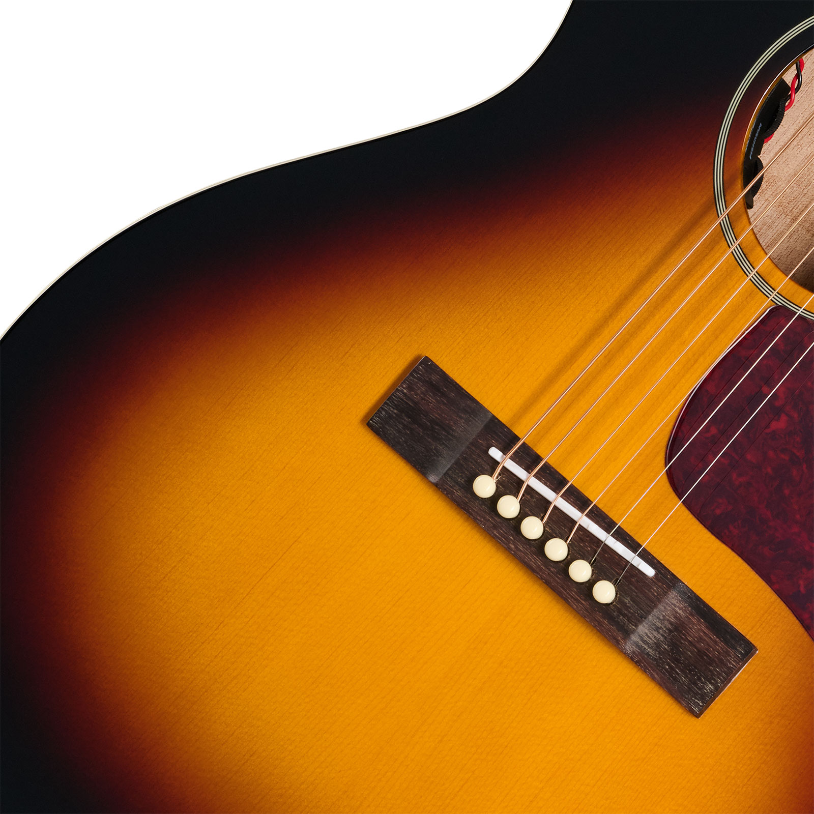 Gibson Blues King Studio Epicea Acajou Rw - Dark Burst - Guitare Folk - Variation 3