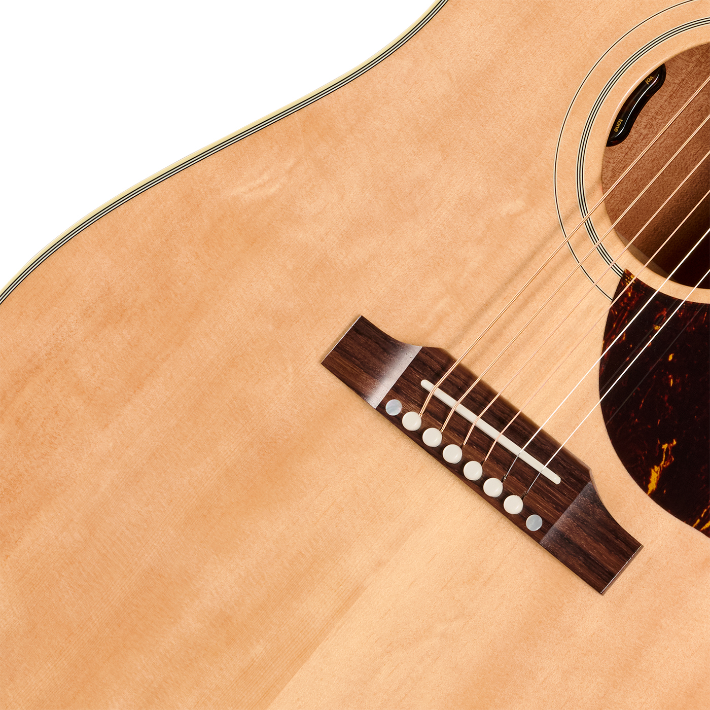 Gibson Country Western 60s Original (baggs Hifi Dna) Dreadnought Epicea Acajou Rw - Antique Natural - Guitare Folk - Variation 3