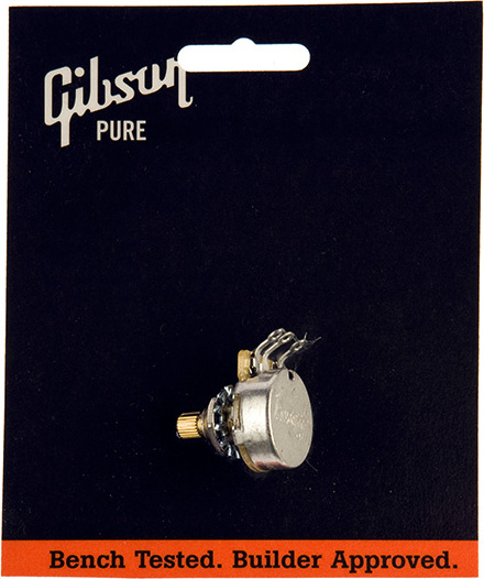 Gibson 500k Ohm Audio Taper Potentiometer Short Shaft - - PotentiomÈtre - Main picture