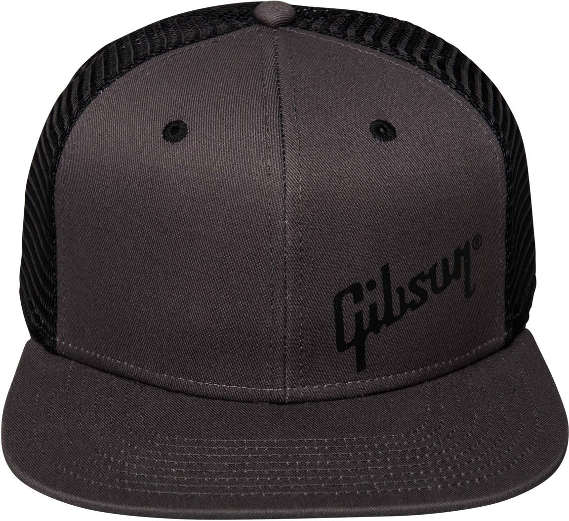 Gibson Charcoal Trucker Snapback - Taille Unique - Casquette - Main picture